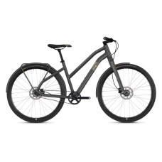 Велосипед Ghost Square Urban 3.8 28", рама S, сіро-коричнево-чорний, 2019